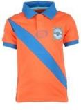 U S Polo Assn Orange Polo Shirt boys