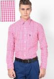 U S Polo Assn Pink Casual Shirt Men