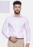 U S Polo Assn Pink Regular Fit Self Design Formal Shirt Men