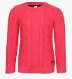 U S Polo Assn Pink Sweater Girls