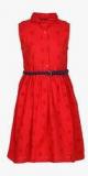 U S Polo Assn Red Casual Dress girls