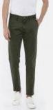 U S Polo Assn U.S. Polo Assn. Men Olive Green Austin Trim Fit Printed Chinos Men