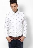 U S Polo Assn White Casual Shirt Men