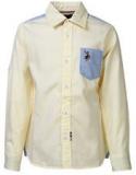 U S Polo Assn Yellow Casual Shirt Boys