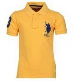 U S Polo Assn Yellow Polos Boys