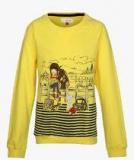 U S Polo Assn Yellow Sweatshirt Girls