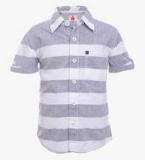 Ufo Grey Casual Shirt Boys