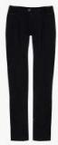 Ufo Navy Blue Solid Regular Fit Regular Trouser Girls