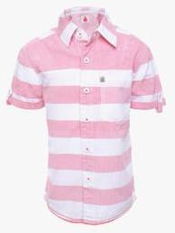 Ufo Pink Casual Shirt boys