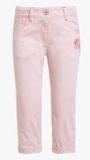 Ufo Pink Printed Regular Fit Regular Trouser Girls