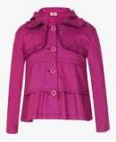 Ufo Purple Winter Jacket Girls