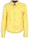 Ufo Yellow Casual Shirt Boys