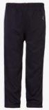 Ultrafit Black Solid Cotton Track Pants Boys