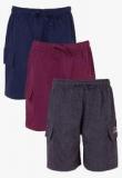 Ultrafit Pack Of 3 Multicoloured Shorts Boys