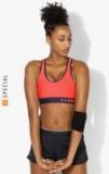 Under Armour Pink Armour Mid Sports Bra 1273504 693 Women