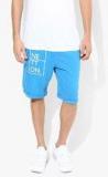 Under Colors Of Benetton Blue Shorts Men