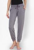 Under Colors Of Benetton Grey Knit Lounge Pant Women