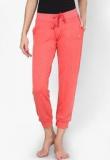 Under Colors Of Benetton Red Knit Lounge Pant Women