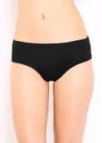 Undercolors Of Benetton Pack Of 2 Black Solid Panty Women