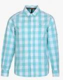 United Colors Of Benetton Aqua Blue Casual Shirt boys