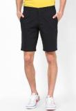 United Colors Of Benetton Black Basic Twill Shorts Men