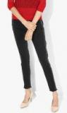 United Colors Of Benetton Black Mid Rise Skinny Fit Jeans Women