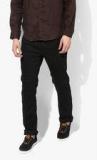 United Colors Of Benetton Black Solid Skinny Fit Jeans men