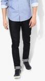 United Colors Of Benetton Black Solid Slim Fit Jeans Men