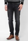 United Colors Of Benetton Black Stretch Slim Fit Jeans Men