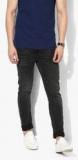 United Colors Of Benetton Black Washed Slim Fit Jeans Men