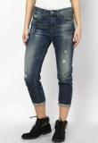 United Colors Of Benetton Blue Melange Jeans Women