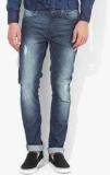 United Colors Of Benetton Blue Mid Rise Slim Fit Jeans Men