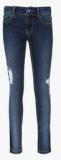 United Colors Of Benetton Blue Slim Fit Jeans Girls