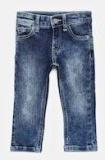 United Colors Of Benetton Blue Slim Fit Mid Rise Clean Look Jeans Boys