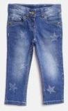 United Colors Of Benetton Blue Slim Fit Mid Rise Jeans Girls