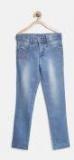 United Colors Of Benetton Blue Stretchable Jeans Girls