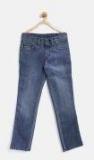 United Colors Of Benetton Blue Washed Skinny Fit Stretchable Jeans Boys