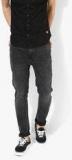 United Colors Of Benetton Dark Grey Washed Slim Fit Jeans men