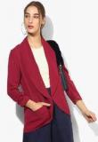 United Colors Of Benetton Fuchsia Solid Shrug Women