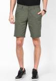 United Colors Of Benetton Green Basic Twill Shorts Men