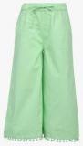 United Colors Of Benetton Green Regular Fit Palazzo Girls