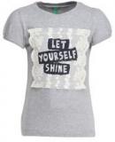 United Colors Of Benetton Grey Casual Top Girls