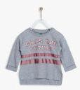 United Colors Of Benetton Grey Melange Polo T Shirt Girls