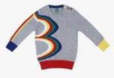 United Colors Of Benetton Grey Melange Sweater boys