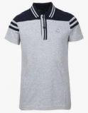 United Colors Of Benetton Grey Polo Shirt Boys