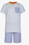 United Colors Of Benetton Grey Shorts Set Boys