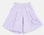 United Colors Of Benetton Lavender Solid Trouser Girls