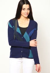 United Colors Of Benetton Long Sleeve Button Down Cardigan Women