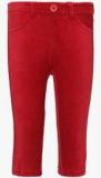 United Colors Of Benetton Maroon Jeggings girls