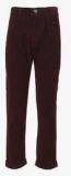 United Colors Of Benetton Maroon Regular Fit Trouser Boys